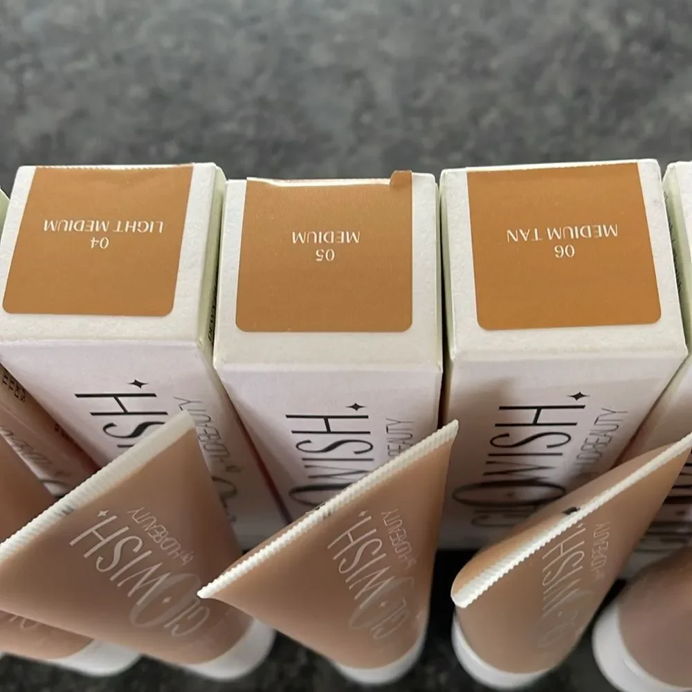 Huda Beauty Glowish Multidew Skin Tint available in 9 shades UPDATED NEW SHADES